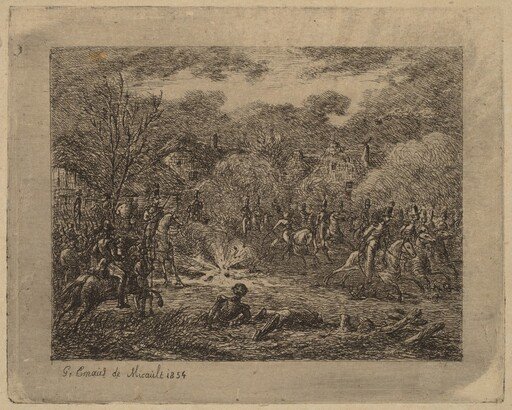 Explosion of a Grenade (L'Explosion d'une grenade)