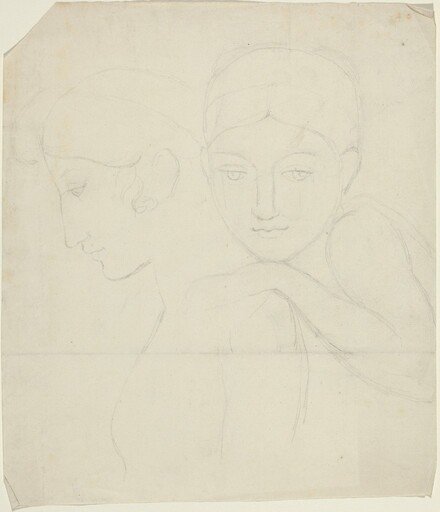 Two Women's Heads