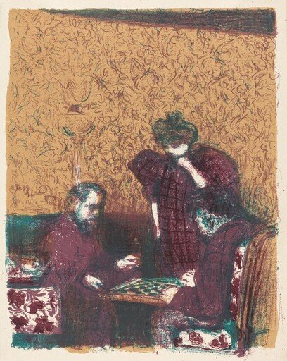 Game of Checkers (La partie de dames)