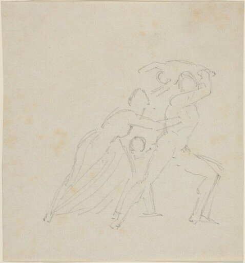 Study for "The Fury of Athamas"