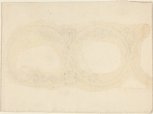 Ornamental Border Design with Winged Female Figures