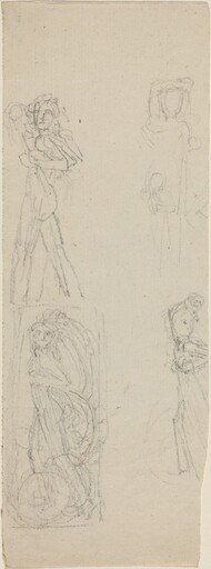 Sheet of Studies [recto and verso]