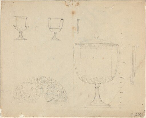 Sheet of Studies [recto and verso]