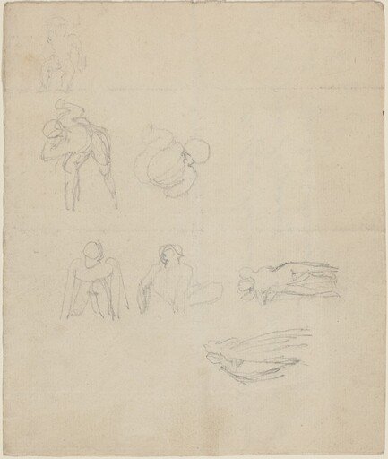 Sheet of Figures Studies