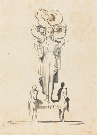 Bronze Figure of Minerva, Found in the Barrowof Achilles