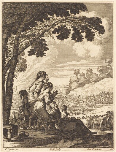 Illustration to Jean Desmarets' "L'Ariane"