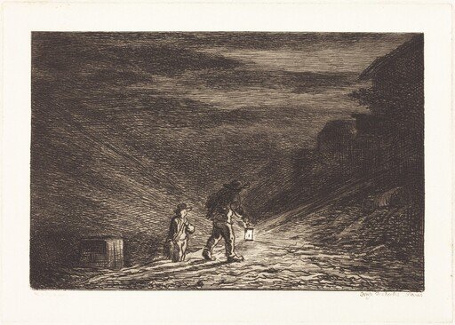 The Search for an Inn (La Recherche d'une auberge)