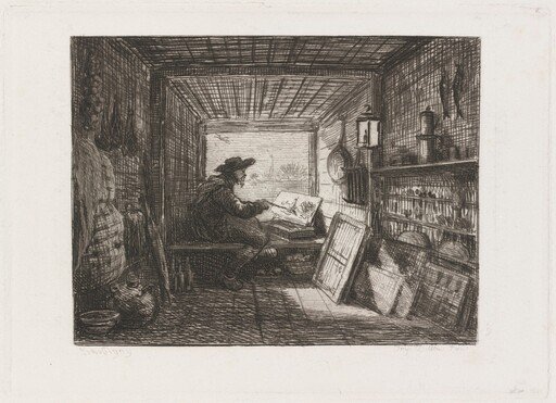 Studio on the Boat (Le Bateau-atelier)