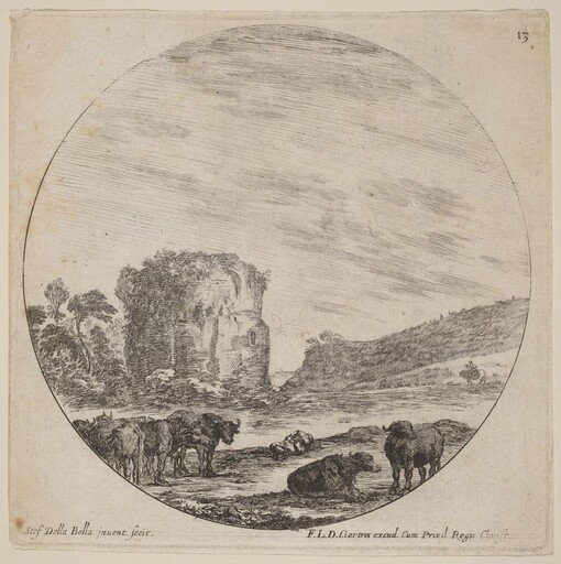 Landscape with Antique Ruins