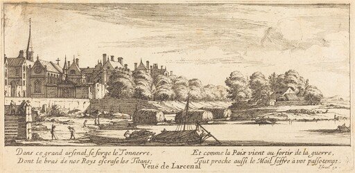 Veue de Larcenal
