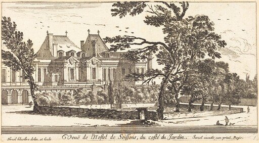 Veue de l'Hostel de Soissons