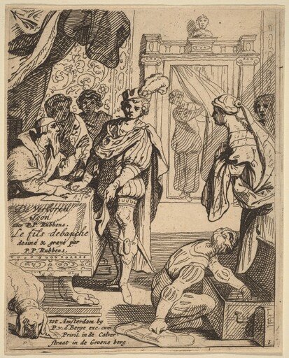 The Prodigal Son Receiving His Patrimony