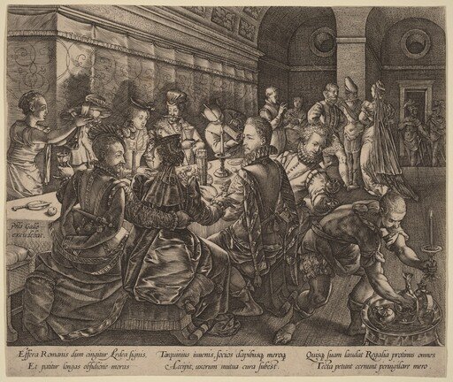 Banquet at the House of Tarquinius Collatinus