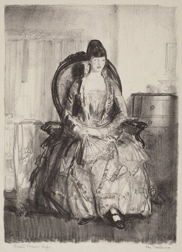 Lady with a Fan