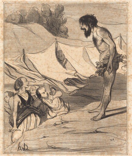 Présentation d'Ulysse a Nausica