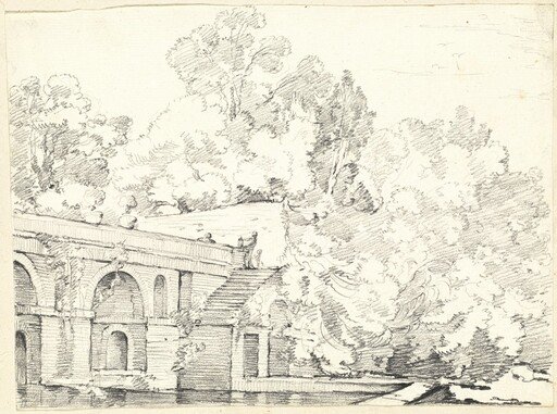 The Fishpond at Villa Madama