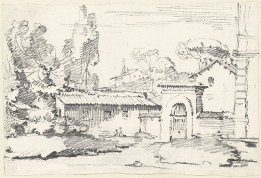 Entrance to the Gardens of the Villa Giulia
