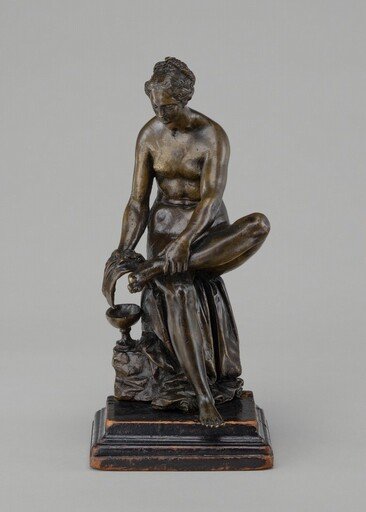 Woman Bathing Her Foot