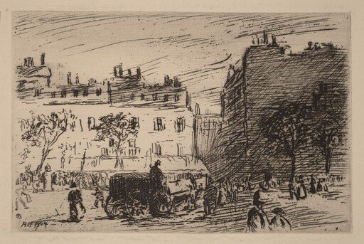 Paris Street Scene