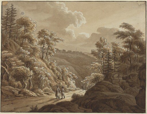 Road through the Woods near Kresselbach