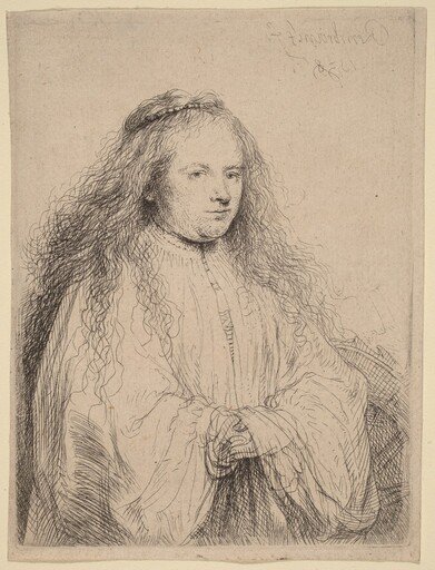 The Little Jewish Bride (Saskia as Saint Catherine)