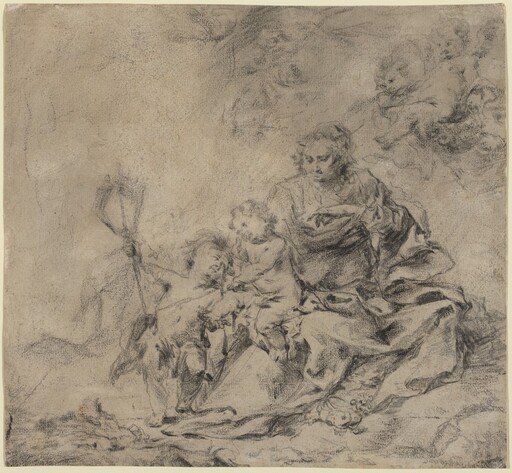 The Virgin and Child with John the Baptist