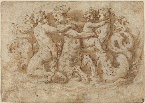 Tritons and Nymphs