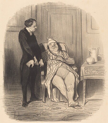Ah! docteur... je crois... que j'suis poitrinaire!