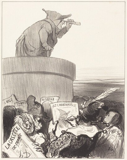 Le Constitutionnel contemplant l'horizon politique