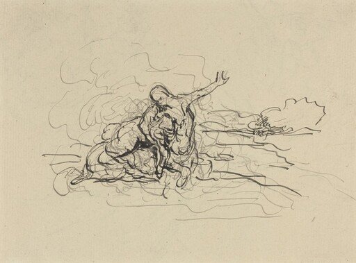 Centaur Carrying Off a Woman