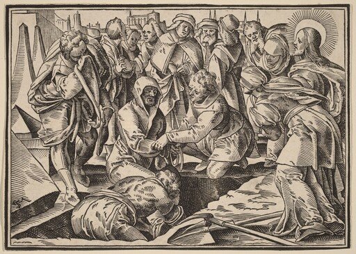 Christ Tells His Disciples of the Last Judgment