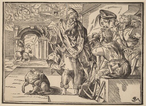 Christ Tells His Disciples of the Last Judgment