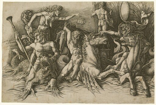 Battle of the Sea Gods [left half]