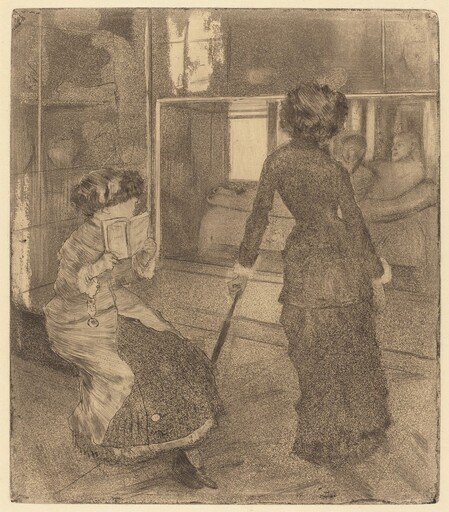 Mary Cassatt at the Louvre: The Etruscan Gallery