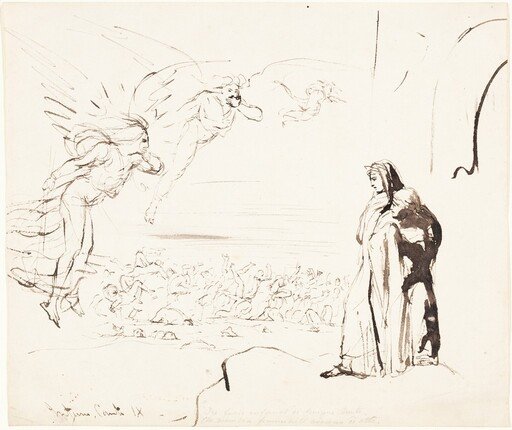 Scene from the Inferno (canto IX)