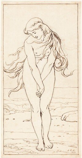 Standing Nude with Crossed Arms