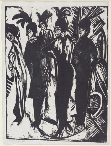 Five Women on the Street
