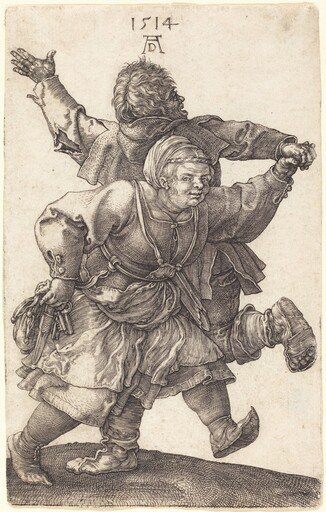 Peasant Couple Dancing