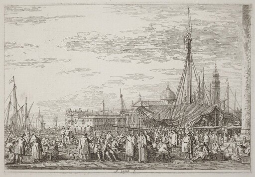 The Market on the Molo [upper left]