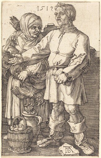 Peasant Couple at Market