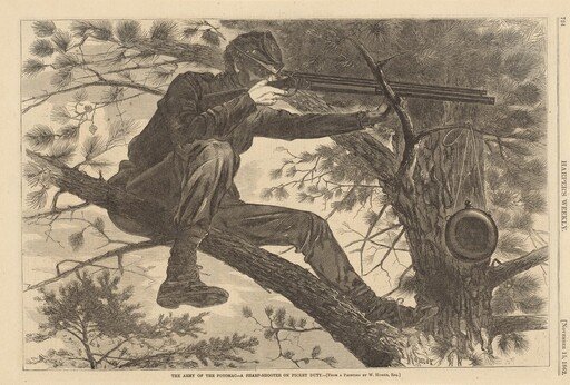 The Army of the Potomac - A Sharp-Shooter on Picket Duty