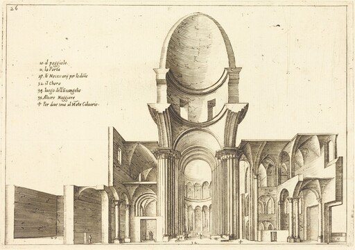 Cross-Section of a Church