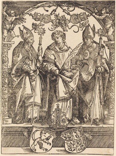 Saints Maximilian, Stephen, and Valentine