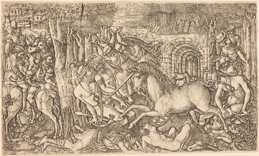 A King Pursued by a Unicorn