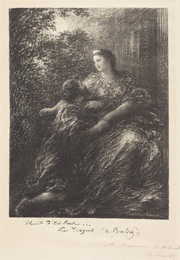 Duet from "The Trojans" (6th plate)