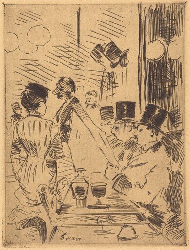 Le café de la Nouvelle Athènes (The Cafe of the New Athens)