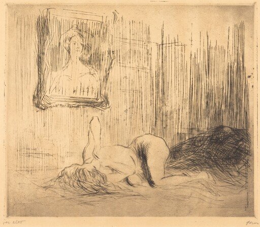 Sur le lit (On the Bed)
