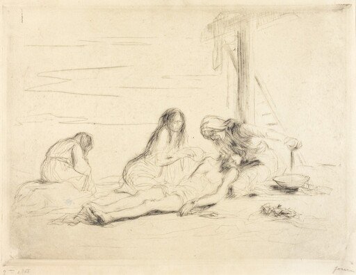 Pietà (1ère planche) (Pietà) (first plate)