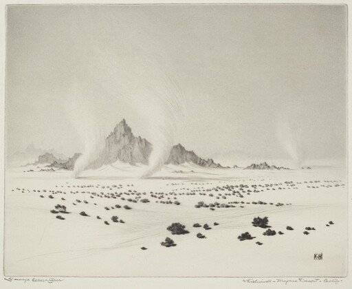 Whirlwinds, Mojave Desert, California (no.3)