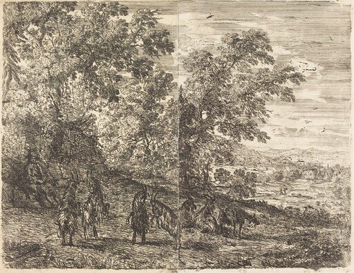 Shepherd with Goats (Les chèvres)